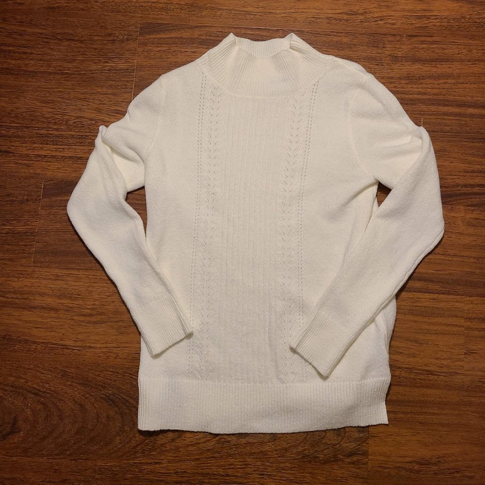 Old Navy White Turtle Neck Size XS Extra Small NWT